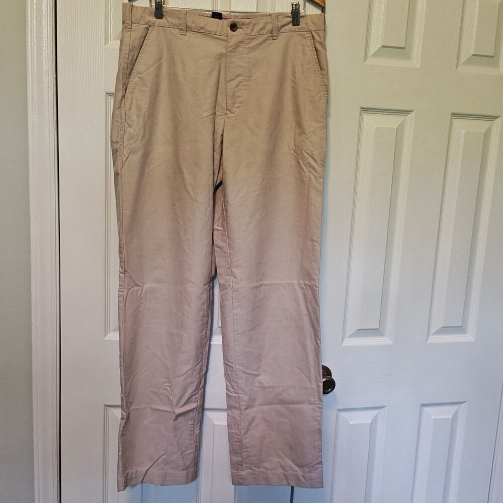 Izod summer cotton pants - light tan 34 length